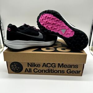 Nike ACG Lowcate DM8019‑002 Black Cool Grey Hyper Violet Size 5.5 – New w/ Box